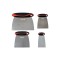 Set 4 spacluri cu m&acirc;ner de plastic Yato YT-52790