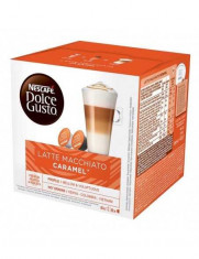 Capsule cafea Nescafe Dolce Gusto, Latte Macchiato Caramel, 2 x 8 Capsule, 168.8 g foto