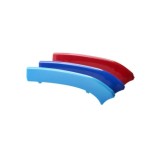 Set ornamente dungi grila fata auto compatibile BMW Seria 2 F45 F46 2014-2021 varianta grila 10 lamele Cod: CT-GS-070 TIP B