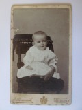 Fotografie pe carton 107 x 67 mm studio foto Cernăuți/Basarabia circa 1900