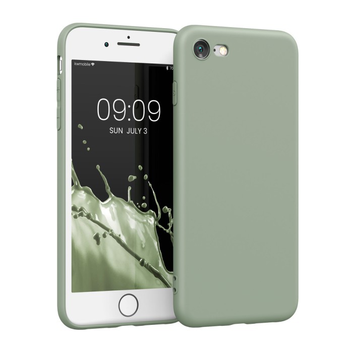Husa pentru Apple iPhone 8 / iPhone 7 / iPhone SE 2, Silicon, Verde, 39458.172