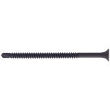 Surub gips carton autoperforant Friulsider, cap inecat cruce, din otel fosfatat negru, 3.5 x 25 mm, set 50 bucati
