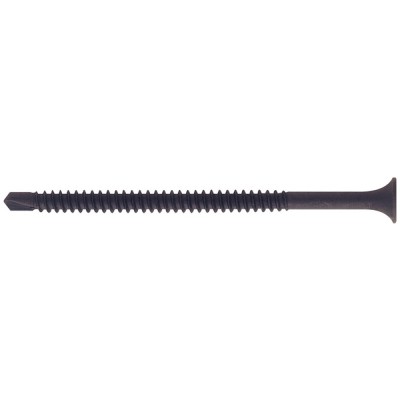 Surub gips carton autoperforant Friulsider, cap inecat cruce, din otel fosfatat negru, 3.5 x 25 mm, set 50 bucati foto