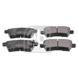 Febi Bilstein set placute frana, frana disc