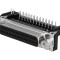 Conector D-Sub 25 pin mamă 90&deg; THT