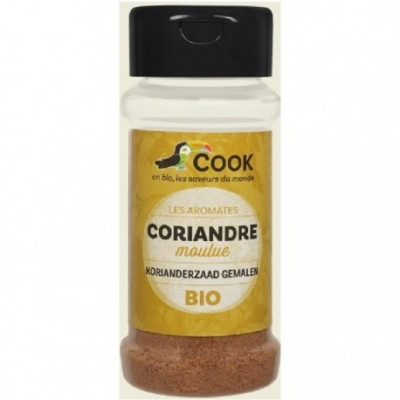 Condiment Coriandru Macinat Bio 30gr Cook foto