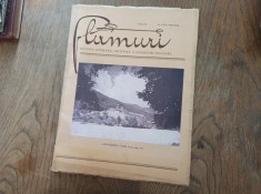 FLAMURI , REVISTA LITERARA - ARTISTICA A LICEELOR MILITARE , NR 1-2-3* 1942-1943 * CUVANTARI REGELE MIHAI SI MARESAL ANTONESCU
