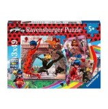 Cumpara ieftin Puzzle 3 in 1 - Miraculous, 147 piese