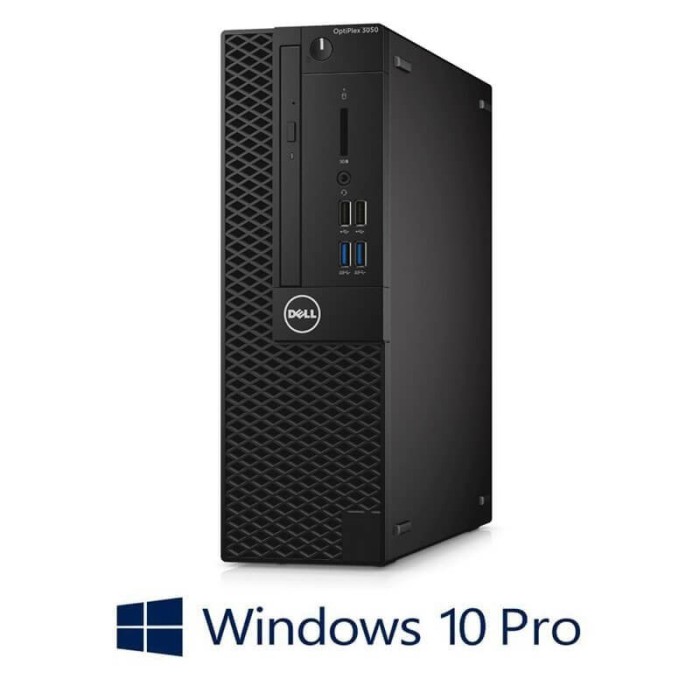 Calculatoare Dell OptiPlex 3050 SFF, i5-6500, 8GB DDR4, 256GB SSD, Win 10 Pro