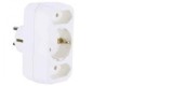 Multistecker 2xEURO + 1xCEE7/3 alb