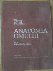 ANATOMIA OMULUI VOL.2 SPLANHNOLOGIA-VICTOR PAPILIAN foto