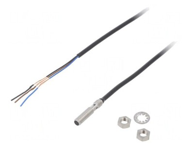 Senzor Inductiv PNP NC M5 IP67 2M 10-30VDC 100mA foto