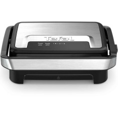 Gratar electric multifunctional Tefal Inicio Compact Grill GC270D10, 1000W, suprafata antiaderenta de gatit 23x14.5 cm, depozitare verticala, depozita