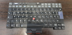 Tastatura laptop second hand Lenovo X40 X41 Layout Germana foto