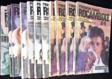Rocambole Vol.13-24 (11 Carti) Ponson du Terrail Editura Logos Colectia Vieti si Destine Romana 1992 Tip Coperta Necartonata