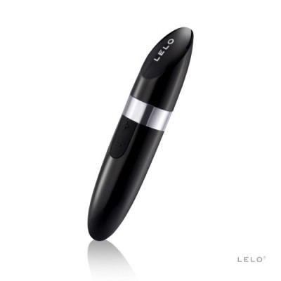 Vibratoare clasice - LELO Mia 2 Negru Vibrator Ruj de Buze foto