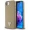 Husa originala Guess iPhone 16e Grained PU Triangle Logo MagSafe, maro, GUHMPSE4PGTSPSW