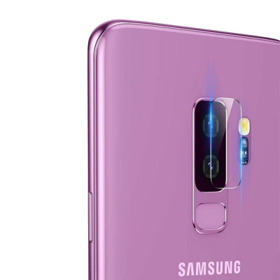 Folie Camera pentru Samsung Galaxy S9 Plus, Mocolo Full Clear Camera Glass, Clear foto