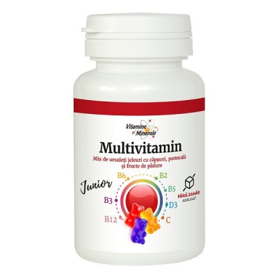 Multivitamin junior ursuleti cu fructe 20jeleuri dacia plant foto