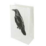 Cumpara ieftin Lampioane decorative fixe Black Raven, inaltime 25 cm, set 5 bucati, PRC