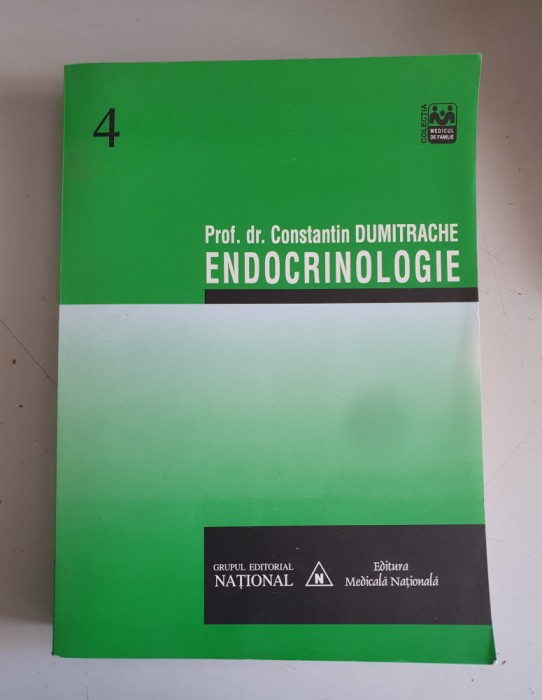 ENDOCRINOLOGIE - Elemente de Diagnostic si Tratament - C. Dumitrache -2002