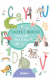 Caiet de scriere: Semne grafice, litere de tipar, cifre