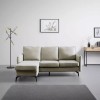 Coltar Reversibil Hyperion Bej, 193 cm, Stofa, Living, Stanga/Dreapta