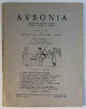 AVSONIA - REVISTA DE CULTURA CLASICA PENTRU SCOLARI SI TINERET , ANUL II , NR. 4 - IANUARIE , 1942