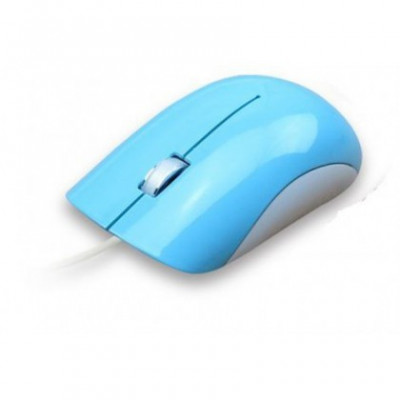 Mouse AERO COLOR USB MU200 Albastru Astrum foto