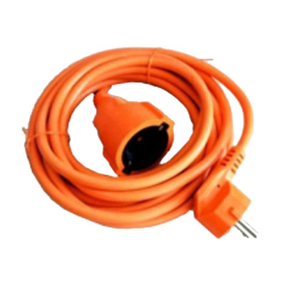 Cablu prelungitor Well, 10 m, 1.5 mm, IP20, Portocaliu foto