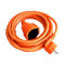 Cablu prelungitor Well, 10 m, 1.5 mm, IP20, Portocaliu