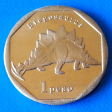 Sint Maarten Island 1 peso 2019 UNC Stegosaurus, America Centrala si de Sud