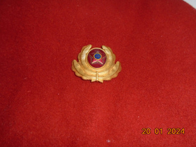 Emblema coifura ceremonie - Ofiter RPR -1955 foto