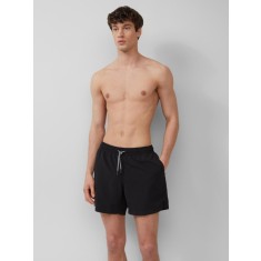 s.Oliver Pantaloni scurti barbati pentru inot, Regular fit, Negru, S