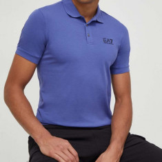 EA7 Emporio Armani tricou polo barbati, neted