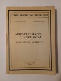 Dan Neguleasa; Florina Popescu - Arhivele Statului - județul Gorj (&icirc;ndrumător arhivistic)