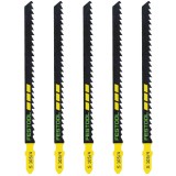 Festool S 105/4 - Set panze fierastrau pendular tija cu un prag de prindere (T) 105 mm lemn taiere dreapta fina 5 bucati