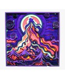 Tablou &bdquo;Cosmic Eruption&rdquo; &ndash; Artă Luminoasă &icirc;n Lemn, Oem