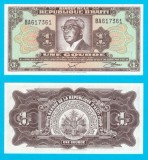 Haiti (p#239) 1 Gourde 1984 UNC 'Papa Doc' serie: diverse; (ROG CITITI DETALIILE!)