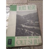 F. Munții Noștri Olt și Jiu harta 40cm 60cm