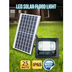 Proiector LED solar 20W, OptonicaLED,1800 lumeni, lumina alba rece 6000K