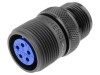 Conector Circular 14S 97 Aluminiu Negru