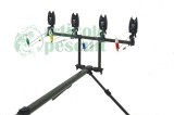 ROD POD 4 POSTURI DIN OTEL AVERTIZORI 9V SI MUFA JACK, SWINGERE CU TIJA, CONTRAG