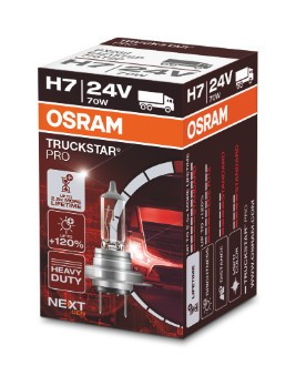 BEC CAMION 24V H7 70 W TRUCKSTAR PRO +120% NextGen OSRAM foto