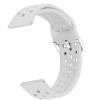 Curea din silicon, compatibila Garmin Vivoactive 4, telescoape Quick Release, 22mm, Gri, Very Dream