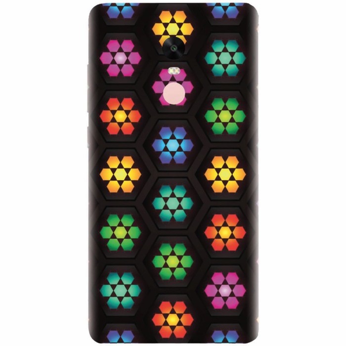 Husa silicon pentru Xiaomi Redmi Note 5A Prime, Kaleidoscope Mosaic Patterns