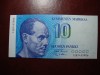 FINLANDA 10 MARKKAA 1986 UNC