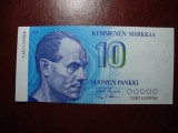 FINLANDA 10 MARKKAA 1986 UNC