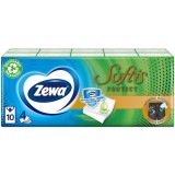 Servetele nazale Zewa Softis Protect, 4 straturi, 10 pachete