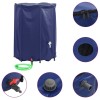 Rezervor de apa cu robinet, pliabil, 1350 L, PVC